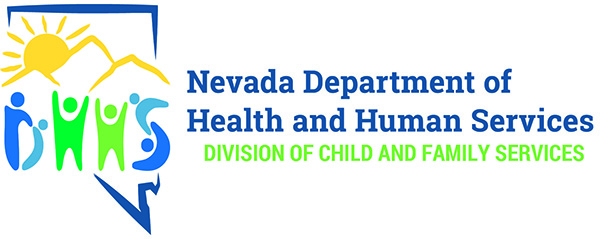 Logo of sun and a family in. WIth Nevada Department of Health and Human Services